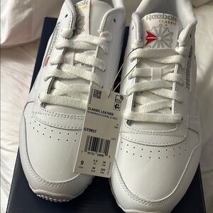 Reebok Classic Leather White Sneakers